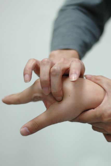 Acupuncture anxiety treatment stimulates a so-called point LI-4, also called Hegu, the point on the back of the hand between the thumb and forefinger.